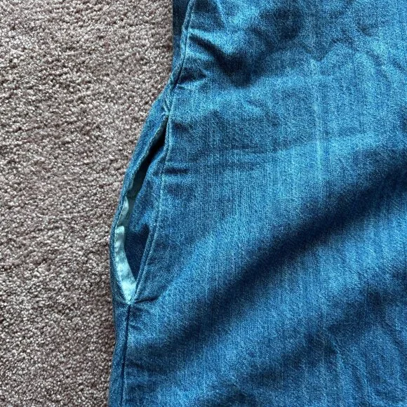 Stetson Soft, Flowy, lightweight Medium wash Denim Dress – Size Medium - Picture 4 of 6